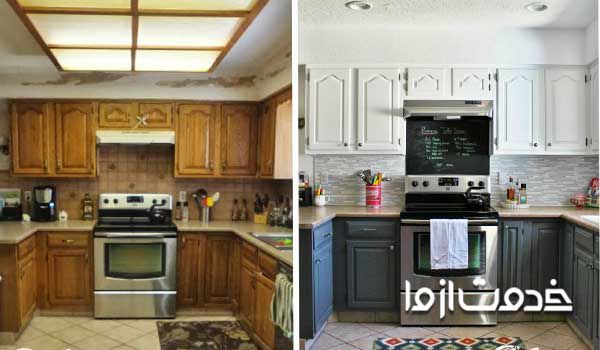 خدمات رنگ کاری ام دی اف